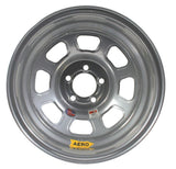 Aero Race Wheels 15x8 1in 4.50 Silver