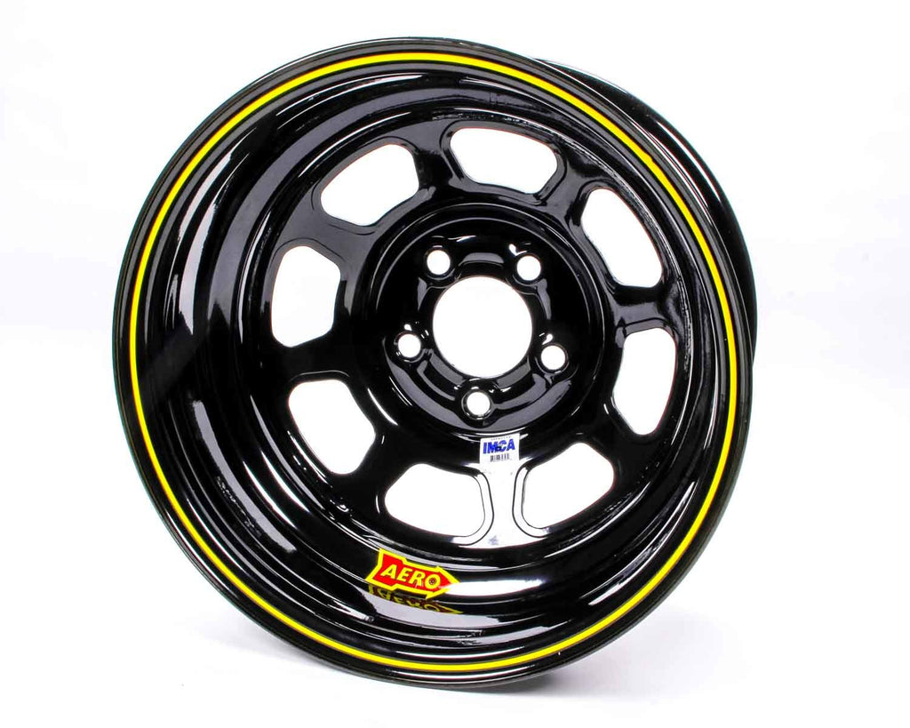 Ruedas de carrera Aero 15x8 2in 4.75 Negro