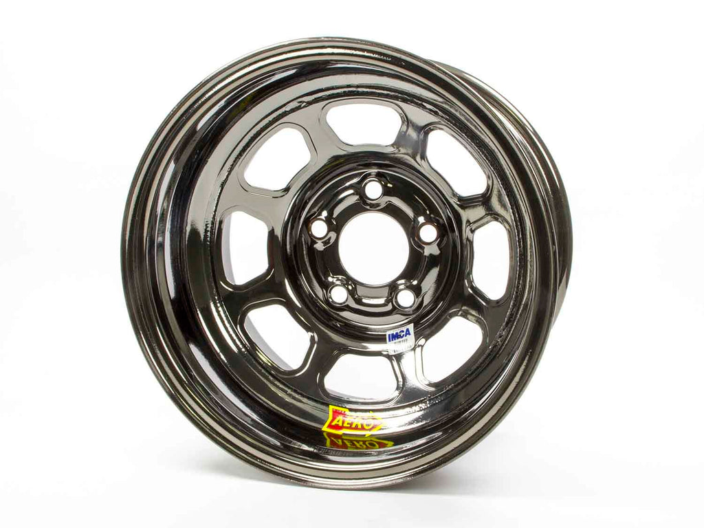 Aero Race Wheels 15x8 2in 5.00 Black Chrome