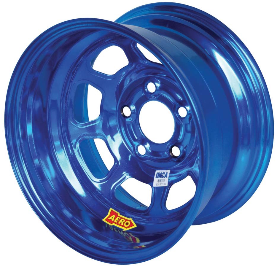 Aero Race Wheels 15x8 2in 5.00 Blue Chrome