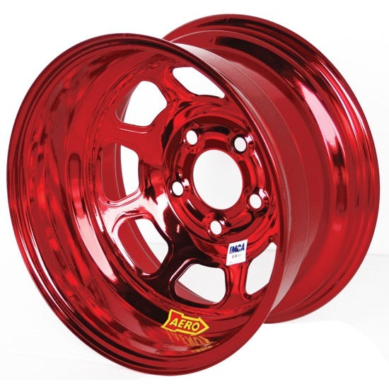 Aero Race Wheels 15x8 2in 5.00 Red Chrome