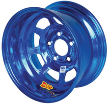 Cargar imagen en el visor de la galería, Aero Race Wheels 15x8 4in 5.00 Blue Chrome