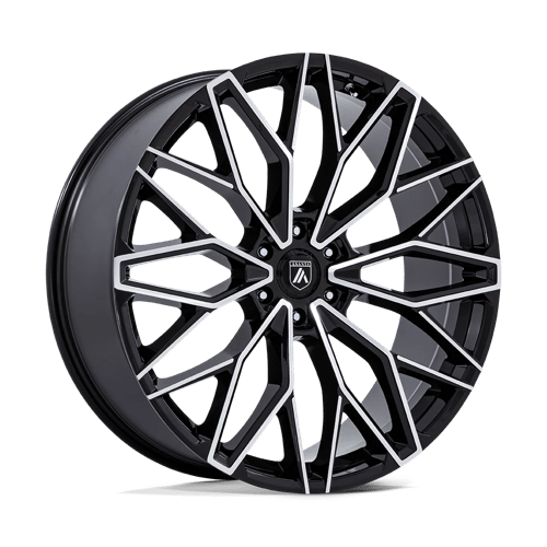 AB050 22X9.5 6X135 G-BLK-MCH 25MM