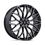 Asanti Negro AB050 24X10 6X5.5 G-BLK-MCH 30MM