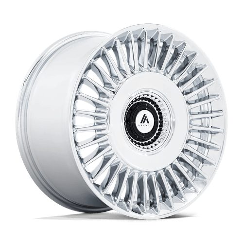 Asanti Black AB40 20x9 5x112/4.5 Chrome Wheel 35mm Offset