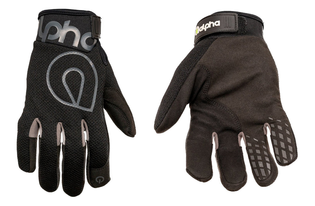 Alpha Gloves Standard Mechanic Black Medium