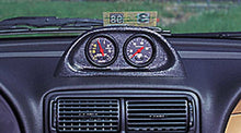 Load image into Gallery viewer, AutoMeter GAUGE MOUNT, DASH TOP, DUAL, 2 1/16&quot;, FORD MUSTANG 94-04 SN95