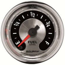 Cargar imagen en el visor de la galería, MEDIDOR DE NIVEL DE COMBUSTIBLE AutoMeter, 2 1/16&quot;, PROGRAMABLE, AMERICAN MUSCLE