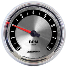 Cargar imagen en el visor de la galería, AutoMeter GAUGE, TACHOMETER, 3 3/8&quot;, 8K RPM, IN-DASH, AMERICAN MUSCLE