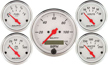 Cargar imagen en el visor de la galería, Arctic White Gauge Kit W/Red Pointer