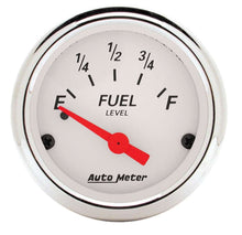 Load image into Gallery viewer, 2-1/16 A/W Fuel Gauge 0-30 ohms