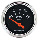 2-1/16 D/B Fuel Level Gauge 0-90 Ohms