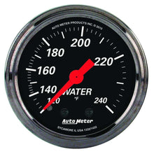 Cargar imagen en el visor de la galería, 2-1/16 D/B Water Temp Gauge 120-240 Degrees