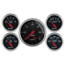 Cargar imagen en el visor de la galería, Designer Black Gauge Kit w/GPS Speedo