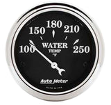 AutoMeter Traditional incandescent lighting illuminates around the perimeter of the dial