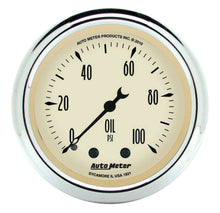 Load image into Gallery viewer, AutoMeter Traditional incandescent lighting illuminates around the perimeter of the dial