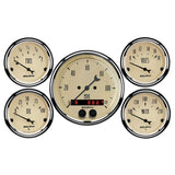 Antique Beige Gauge Kit w/GPS Speedo