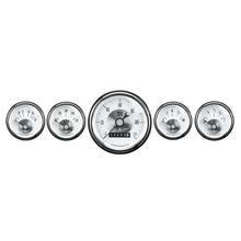 Load image into Gallery viewer, AutoMeter GAUGE KIT, 5 PC., 3 3/8&quot; &amp; 2 1/16&quot; , ELEC. SPEEDO W/ WHEEL ODO, PRESTIGE PEARL