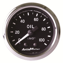 Load image into Gallery viewer, AutoMeter Traditional incandescent lighting illuminates around the perimeter of the dial