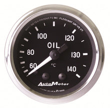 Load image into Gallery viewer, AutoMeter Traditional incandescent lighting illuminates around the perimeter of the dial