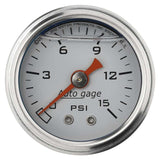 AutoMeter GAUGE, PRESSURE, 1.5