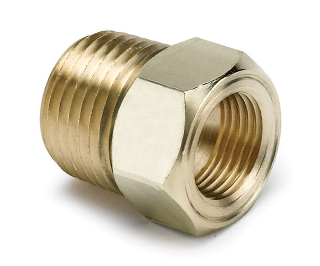 ADAPTADOR DE ACCESORIO AutoMeter, 1/2" NPT MACHO, LATÓN, PARA INDICADOR DE TEMPERATURA MECÁNICO