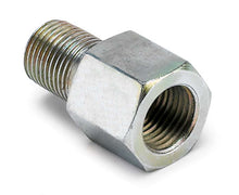 Load image into Gallery viewer, AutoMeter FITTING, ADAPTER, METRIC, 1/8&quot; BSPT MALE TO 1/8&quot; NPTF FEMALE, BRASS