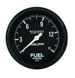 AutoMeter GAUGE, FUEL PRESSURE, 2 5/8