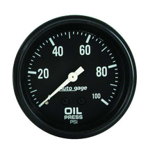 Load image into Gallery viewer, 0-100 Oil Pressure A/Gag