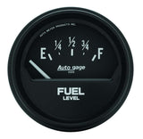 AutoMeter GAUGE, FUEL LEVEL, 2 5/8