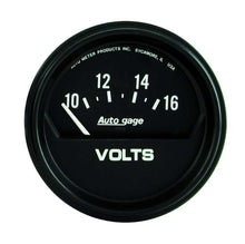 Load image into Gallery viewer, 10-16 Voltmeter Autogage