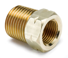 Load image into Gallery viewer, AutoMeter 5/8&quot; -18 UNF female thread, 45 Degree tapered seat to 1/2-1/16&quot; NPT male