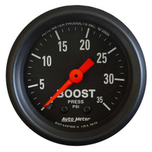 Load image into Gallery viewer, 2-1/16in Z-Series Boost Gauge 0-35psi