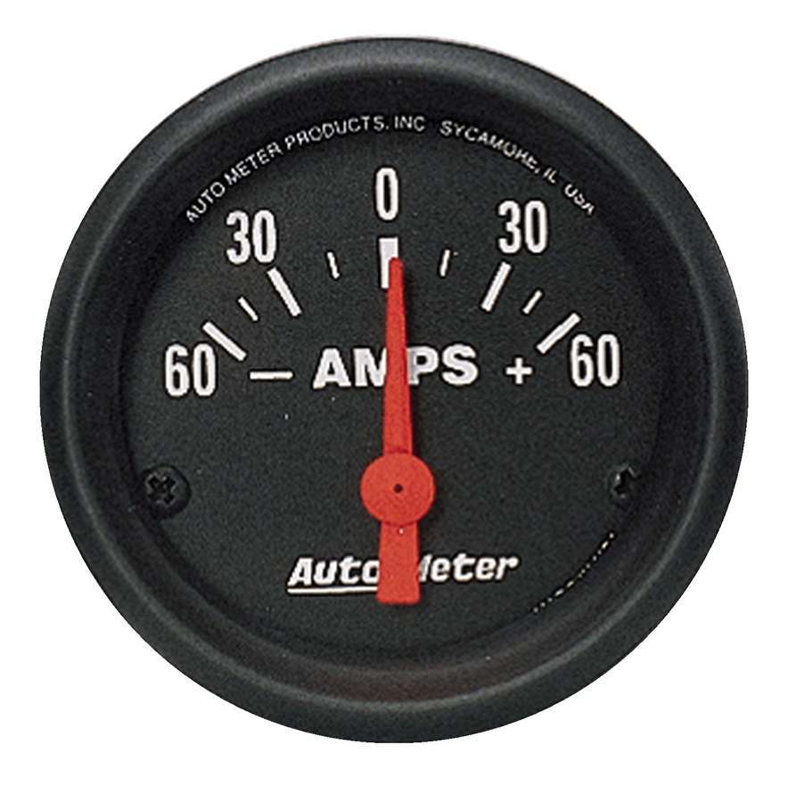 AutoMeter Traditional incandescent lighting illuminates around the perimeter of the dial