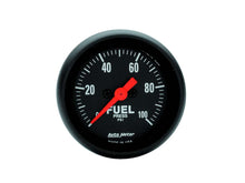 Cargar imagen en el visor de la galería, Z-Series 2-1/16in Fuel Pressure Gauge 0-100psi