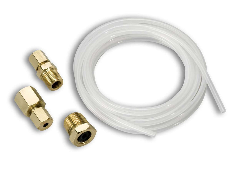 AutoMeter TUBING, NYLON, 1/8", 10FT. LENGTH, INCL. 1/8" NPTF BRASS COMPRESSION FITTINGS