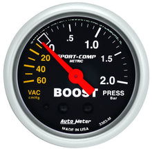 Cargar imagen en el visor de la galería, 2-1/16in S/C Boost/Vacuum Gauge