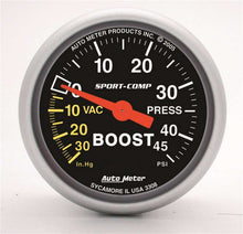 Cargar imagen en el visor de la galería, 2-1/16in S/C Boost/Vac Gauge