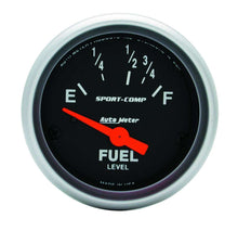 Cargar imagen en el visor de la galería, 2-1/16in Sport Comp. Fuel Level Gauge