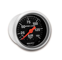 Cargar imagen en el visor de la galería, 2-1/16in S/C Air Press. Gauge 0-150psi