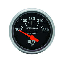 Cargar imagen en el visor de la galería, 2-1/16in S/C Differental Temp Gauge