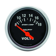 Cargar imagen en el visor de la galería, 2in Mini Sport Comp VOLTMETER