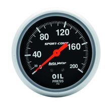 Load image into Gallery viewer, 0-200 Oil Pressure Gauge