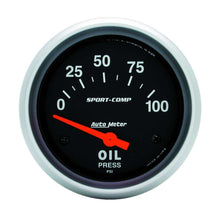 Cargar imagen en el visor de la galería, 0-100 Oil Pressure Gauge