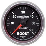 AutoMeter GAUGE, BOOST, 2 1/16