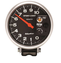 Load image into Gallery viewer, AutoMeter GAUGE, TACHOMETER, 5&quot;, 10K RPM, PEDESTAL W/ INT. SHIFT-LITE, SPORT-COMP