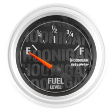 Cargar imagen en el visor de la galería, INDICADOR DE NIVEL DE COMBUSTIBLE AutoMeter, 2 1/16&quot;, 240OE A 33OF, ELÉCTRICO, HOONIGAN