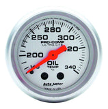 2-1/16in Ultra-Lite Oil Tank Temp. Gauge