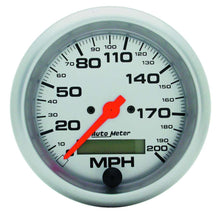 Cargar imagen en el visor de la galería, 3-3/8in U/L Electric Speedo 0-200MPH