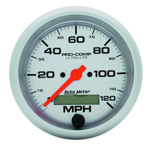 Cargar imagen en el visor de la galería, 3-3/8in Ultra-Lite Elec. 120MPH Speedometer